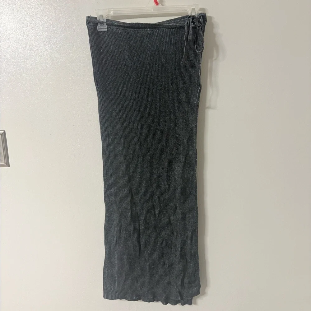 Free People Charcoal Pencil Skirt